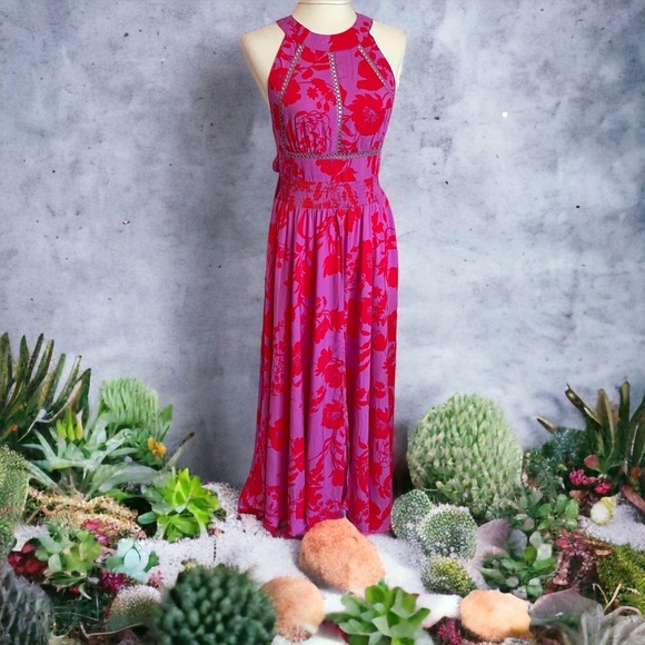 Anthropologie Dresses & Skirts - Anthropologie - Abel the Label Halter Neck
Sleeveless Maxi - Size Medium-NWT